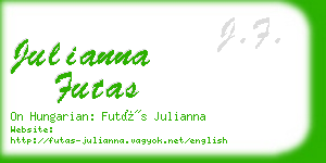 julianna futas business card